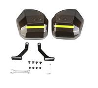 Paramani per moto 1 set di protezione dal vento, dalla pioggia e sole, facile da installare, per le mani per scooter, moto, ATV, con striscia riflettente notturna Coprimanopole Moto(A3)