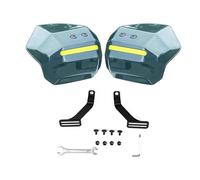 Paramani per moto 1 set di protezione dal vento, dalla pioggia e sole, facile da installare, per le mani per scooter, moto, ATV, con striscia riflettente notturna Coprimanopole Moto(A1)