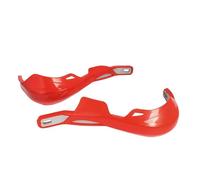 Paramani per moto 22mm 7/8 "Manubrio Paramani Per Moto Universale per Yamaha per SUZUKI per Kawasaki per HONDA per Apollo(Rosso)