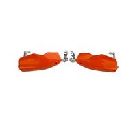 Paramani per moto 7/8 "1 1/8'' Paramano Protezione della mano Manubrio Copertura protettiva per HONDA AVANTIS MOTOLAND BRZ KAYO NC(Arancia)