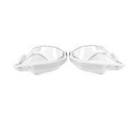 Paramani per moto adatto per BMW F800GS ADV Adventure 2013-2022 S1000XR 2016-2019 paramani in carbonio per moto paramani parabrezza manubrio (colore: bianco trasparente set)