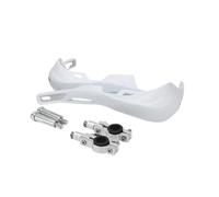 Paramani per moto Adatto per KTM Adatto per Yamaha Universal Motocross 22mm 28mm Paramani Moto Protezioni per le mani Manubrio Leva freno Manubrio(White)