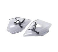 Paramani per moto Compatibile Con BMW Per R1200GS R1250GS R Deflettore Antivento Laterale Superiore Per Moto Parabrezza Paramani(Fumo chiaro)
