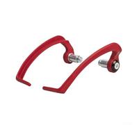 Paramani per moto Dirt Bike Protezione Manubrio Moto Alta Durezza Spazzola Bar per ATV per Quad Scooter per ebike Racing Protezione Antivento Rosso