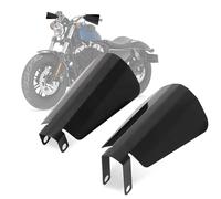 Paramani per moto, finitura lucida, per Harley Davidson Sportster, Dyna, Touring, Street Glide, Road King, Electra Glide e Bagger 2007-2020 e 2021, S