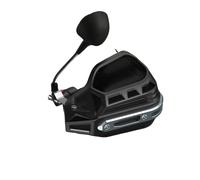 Paramani per moto Mani del motociclo Addensare materiale in lega di alluminio per PC per scudo protettivo per manubrio da 2,22-3,25 cm