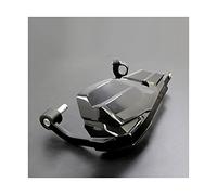 Paramani per moto Manubrio Del Motociclo Parabrezza Adatto Per L'Africa Doppio CRF1000L 2016-2019 MG Non A DCT Protezione Antivento Frizione Guardia Freno(Nero)