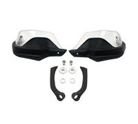 Paramani per moto Per BMW Per R1200GS Per R1250GS LC Per ADV Per Adventure 2013-2022 Deflettore antivento Paramani Protezioni per le mani(Black Clear Set)