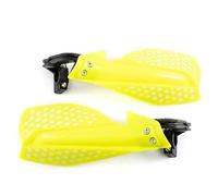 Paramani per moto Per Motocross Per Corse Per ATV Dirt Bike Fuoristrada Con Manubrio Da 22mm Moto Paramani Protezione Per Le Mani(Yellow white)