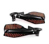 Paramani per moto Per Motocross Per Corse Per ATV Dirt Bike Fuoristrada Con Manubrio Da 22mm Moto Paramani Protezione Per Le Mani(Black orange)