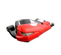 Paramani per moto Per paramani a Per LED con maniglia per motocicletta, paravento per BMW F800GS/R1200GS per luci di segnalazione e marcia(Rosso)
