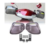Paramani Per Moto Per V&ersys 650 ZRX 1100 1200 ZX11 ZX11 ZX7R ZX9 Universale Del Motociclo Paramani Scudo Protezione Della Mano Protezione Parabrezza Manubrio Mano Guardie(Transparent)