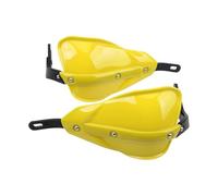 Paramani per moto Protezioni per le mani del motociclo Copertura protettiva per manubrio da 22 mm 28 per Yamaha per Honda per Suzuki(Giallo)