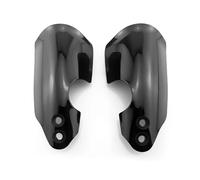 Paramani per moto Protezioni per le mani Maniglia paramani per Harley Low Rider S FXDLS per Road King per Custom FLHRS Softail Slim Dyna(Nero)