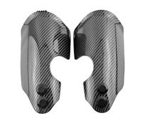 Paramani per moto Protezioni per le mani Maniglia paramani per Harley Low Rider S FXDLS per Road King per Custom FLHRS Softail Slim Dyna(Carbon Fiber Look)