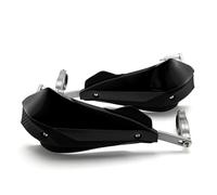 Paramani per moto Protezioni per manubrio per universale per moto, paramani per bici da per cross per Honda per Suzuki(Nero)