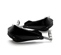 Paramani per moto Protezioni per manubrio per universale per moto, paramani per bici da per cross, per Honda per Suzuki(Nero)
