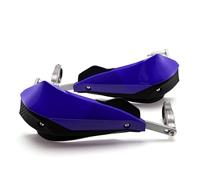 Paramani per moto Protezioni per manubrio per universale per moto, paramani per bici da per cross per Honda per Suzuki(Blu)