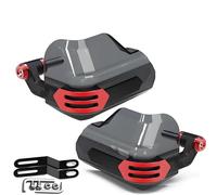 Paramani per motociclette Per Royal Enfield Per Himalayan 450 2024-2025 Motocicletta Anti-freddo Deflettore Vento Protezione Per Le Mani Protezione Anti-cadute(Red)