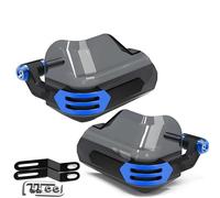 Paramani per motociclette Per Royal Enfield Per Himalayan 450 2024-2025 Motocicletta Anti-freddo Deflettore Vento Protezione Per Le Mani Protezione Anti-cadute(Blue)