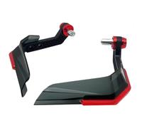 Paramani Per Motociclette Per Shiver900 Per Shiver SL 750 Protezioni Per Le Mani Moto Manubrio Paramani Protezione Antivento Scudo Manubrio Mano Guardie(Rosso)