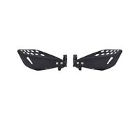 Paramani per parabrezza moto Paramani Per Manubrio Da Motocross Per Moto, Moto Da Cross, Quad Ed Enduro. Coprimanopole Protettive.(Black)