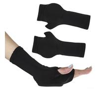 Paramani per pattinaggio su ghiaccio, in nylon, protezione per le mani e i polsi, per pattinaggio artistico e sci (M)