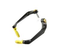 Paramani Protezione del Manubrio del Paramani per moto Parti modificate per protezioni per le mani S per frizione freno universale per moto con manubrio da 7/8 pollici(Gold)