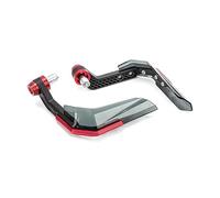 Paramani Protezioni Universali Antivento Per Manubrio Da 7/8' Per Moto, Scooter, Mountain Bike, Leva Freno Con Alluminio Da 22 Mm Paramani Moto(Red)