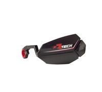 Paramani Racetech BICI R20 CON KIT DI MONTAGGIO Protezione Mani Enduro NERO