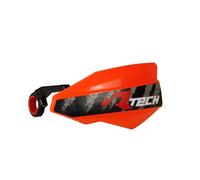 Paramani Racetech BICI VERTIGO CON KIT DI MONTAGGIO LOCK-ON Mani ARANCIONE NEON