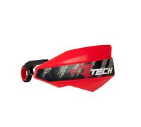 Paramani Racetech BICI VERTIGO CON KIT DI MONTAGGIO LOCK-ON Mani ROSSO NEON