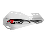 Paramani Racetech DUAL EVO CON KIT DI MONTAGGIO Protezione Mani Enduro BIANCO