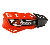 Paramani Racetech FLX CON KIT MONTAGGIO Protezione Mani Enduro ARANCIONE NEON