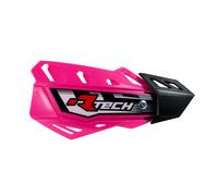 Paramani Racetech FLX CON KIT MONTAGGIO Protezione Mani Enduro ROSA FLUO