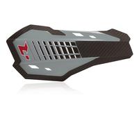 Paramani Racetech HP2 CON KIT MONTAGGIO Protezione Mani Enduro GRIGIO QUANTUM