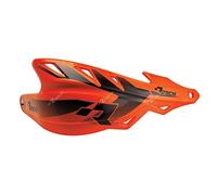 Coppia Paramani Motocross Racetech Raptor Arancio Universali Rtech Enduro Motard