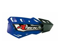 RACETECH Flx Regolabile Handguards Blue per Moto Ricambi Ciclomotore