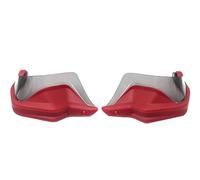 Paramani Shield Protector Per Xcape 650 Per X-Cape 650 Per XCape650 Moto Parabrezza Protezioni Manubrio (Red Grey Set)