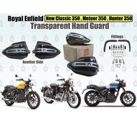 Paramani trasparente adatto per Royal Enfield Hunter, Meteor, New Classic 350
