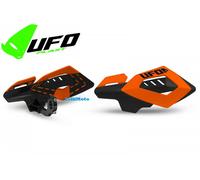 PARAMANI UFO ARCHES ARANCIONE KTM MOTO CROSS ENDURO MX ATV UNIVERSALI 22mm
