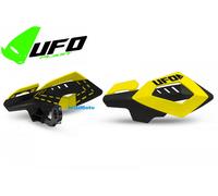 PARAMANI UFO ARCHES GIALLO SUZUKI MOTO CROSS ENDURO MX ATV UNIVERSALI 22mm