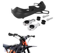 Paramani universali da 22 mm, con inserto in alluminio, protezione per le mani per fuoristrada, Dirt Pit Bike, ATV, quad, enduro, motocross, imitazione fibra di carbonio