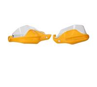 Paramano Moto Per QJMOTOR Per SVT650 Con Staffa Di Montaggio Paramani Per Moto Paramani Scudo Paramani per moto(Yellow transparent)