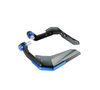 paramano Moto Protezioni Universali Antivento Manubrio Da 7/8" Per Moto Scooter Mountain Bike Leva Freno Con Rinforzo Alluminio Manubrio Paramani(Blue)
