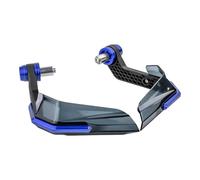 paramano Moto Protezioni Universali Per Manubrio 7/8" Con Leva Antivento E Rinforzo Alluminio Freni Di Moto Scooter Mountain Bike Ed E-bike Manubrio Paramani(Blue)