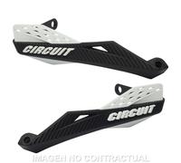 Paramanos Circuito Fenix Nylon Nero-Bianco Per Moto Ricambi Accessori Parti