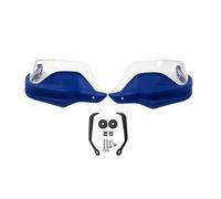 Paramanos Per Benelli TRK702 TRK702X TRK 702 702X 2022 2023 Moto Paramani Shield Guard Parabrezza Protezione Dal Vento A Mano Paramani Antivento(Blue Clear Set)