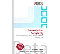 Parameterized Complexity: Computational Complexity Theory, Vertex Cover Problem, Parameter Space