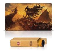 Paramint Dragon Slayer (Bordi cuciti) - Tappetino da Gioco Berserk Anime - Compatibile con Magic The Gathering - Gioca a MTG, YuGiOh, TCG - Disegni Originali
